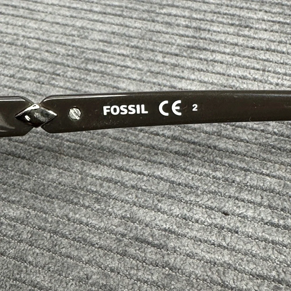 Fossil FOS 2074/S Brown Cat Eye Y2K Sunglasses 7HHFF 54-19-140 Gradient Lens